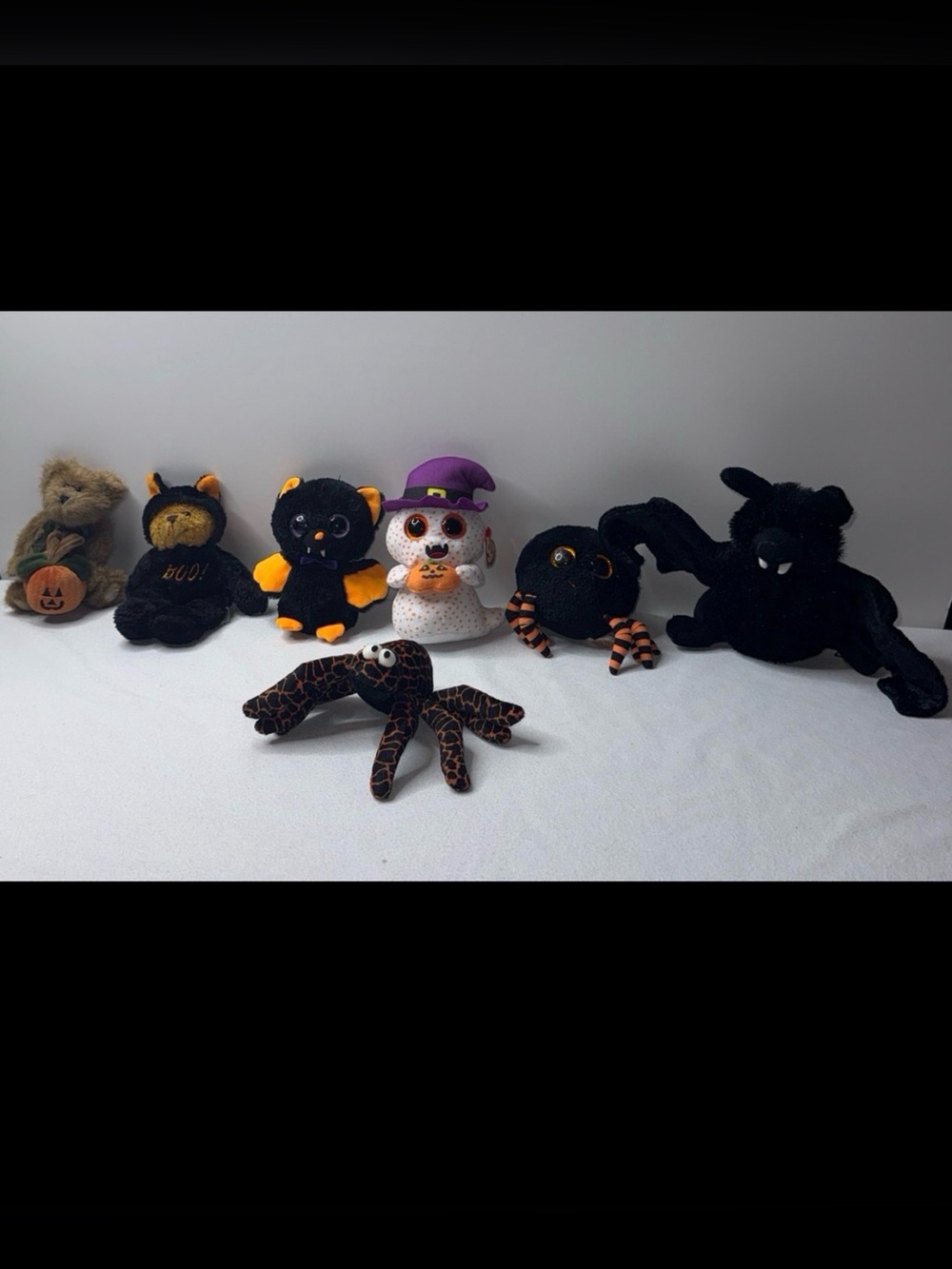 Halloween Plush Toy Collection - Black & Orange